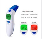 Infrared Ear   Forehead Thermometer Digital Lcd Fever Alarm Memory Pack Of 5