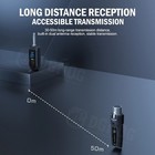 Wireless Microphone Transmitter Receiver System Uhf Xlr Adapter System Dynamic