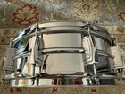 Vintage 1970 Blue   Olive 5x14 Ludwig Supraphonic Snare Drum Nice