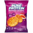High-protein Sweet Chili Popped Crisps  12g Protein  1 27oz  12 Pack Snacks