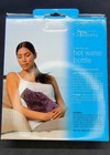 Spa Comforts Hot Water Bottle By Dreamtime Purple W  Removable Cover New