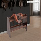 Saddle Rack W  Shelf Ideal Saddle Stand For Horse Gear And Horse Tack Organizers