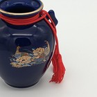 Asian Chinese Unbranded Decorative Ceremonial Vase With Tassle