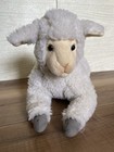 Vtg Hansa Sheep Lamb Laying Down Stuffed Animal Plush Toy 4287 Realistic