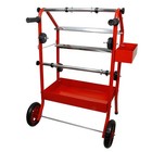 Mobile 18  Multi-roll Masking Paper Machine With Storage Trays  Holds Auto Tape