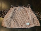 Zara Girls Brown black Leopard Faux Fur Full Zip Jacket  Size 3-4 Years