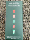 New Starbucks Reusable Cold Cups Set Of 5 With Straws  Holiday 2019 Green Red