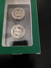 Augusta Narional Gold Club Milled Collection Brass Ball Marker   2 In Box 