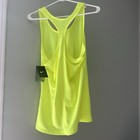 Nike Women Dri-fit Neon Yellow Running Training Tank Top Shirt 648567 New Large