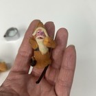 Antique German Folk Art Spun Cotton Wool Santa Claus Ornament Doll Figurine 3   