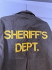 Vintage Chatham County Georgia Sheriff   s Dept Jacket Dunbrooke Big Leaguer M Usa