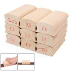 Wooden Guitar Radius Sanding Block Fret Leveling Fingerboard Luthier Tool