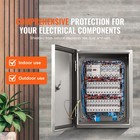 12   16   20  24   Stainless Steel Electrical Enclosure Junction Box Ip65