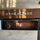 Benchmade Saddle Mountain Skinner Hunting Knife Cpm-s30v Wood Handle With Sheath