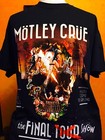 Motley Crue - Final Show Shirt Xl   Nikki Sixx Guitar Pick 12-31-2015