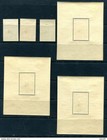 Hungary 1951 3  Sheets Perf stamps Imperf  Anniv Of 1st Postal Stamps Mh mnh 146