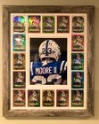 Picture Mat For  Baseball Or Football Cards 16x20 For 16 Cards Choose Colors  70