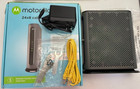 Motorola Mb7621 Cable Modem - 24x8 Docsis 3 0 W  Power Cord - Tested   Working