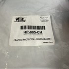 Racing Electronics Hp-005-ch  One Red Plastic Hearing Protector Child Size Red 