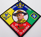 Scout-o-rama Patch 2014 Old Capitol District Boy Scouts Embroidered Loop