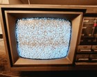 Vintage General Electric Ge Portable Tv Am fm Radio 7-7150b - 1986- Tested Works