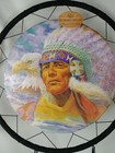 24  Round Mandala Canvas Art Native American Wall Hanging Dreamcatcher