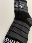     New England Patriots Adult Socks- 1 Pair- Large -brand New Free Shipping  g4 
