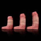 Male Penis Sleeve Silicone Opening Top Enlarger Sheath Reusable Textured Condom