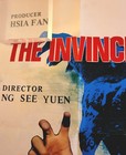 Original 1977  the Invincible Armour  Movie Poster     20x30 Hong Kong Kung Fu