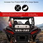 Tusk Cargo Barricade Black Powder Coated Bed Extender Fits Rzr 1000 2024-2025