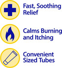Hemorrhoid Pain Relief Ointment Maximum Strength 2oz 3 Pack