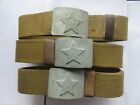 Soviet Russia Military Belt Red Army Symbol Of The Ussr - Star  New