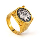 Alexander The Great Silver Golden Ring  Ancient Greek Coin  Alexander Ring
