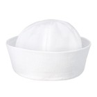White Navy Sailor Hat Popeye Gilligan Doughboy Child Adult Costume Accessory