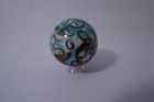 Amazing New Dazzling Handmade Fancy Swirl Art Glass Marble - 39 Mm   1-1 2  Dia 