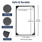 Wechef 8 5x14  Menu Covers Holders 5 Pcs 1 View   5 Pcs 2 View Kit Pu Leather