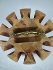 Vintage Wood Poker Chip   Card Holder Rotating