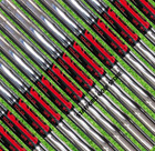 New  Kbs Tour  355 Taper Tip Steel Iron Shafts Set     R r  s s  x Flex     110   130g