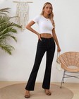 Bell Bottom Jeans For Women Stretchy Mid Waisted Trendy Flare Jeans  Size 12