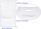 Wisdompro 10 Pack Heavy Duty Pocket Protector For Shirts  Lab Coats  Pants - Mul