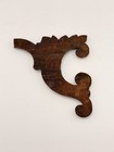 Antique 1800s Hand Carved Wood Corbel Architectural Salvage Victorian Scroll