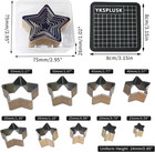 9 Pcs Hollow Punch Cutter Set9 Sizes Star Shape Leather Cutting Dies Cutter Tool
