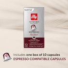 Illy Intenso Dark Roast Coffee Pods 10 Count Nespresso Compatible 100 Arabica