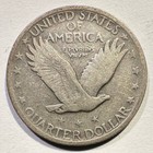 1920 Standing Liberty Quarter Silver Type 2 Type Coin Great For Album