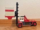 A Lot Of Four  4  Vintage Assorted Trucks With Trailers And Containers  L  k
