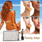  Portable Tanning Light  Tanning Lamp Full Blue 192led With Switch 100   240v usa
