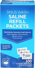 Rite Aid Sinus Wash Refill Kit  Individually Wrapped Saline Packets - 100 Count 