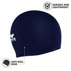 Mens Black Swim-caps  Navy