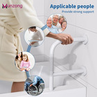 Bathtub Safety Rail With Double Grip   16 Inch F-shape Anti-slip Shower Grab    