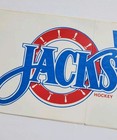 Vintage Ahl Baltimore Skipjacks Ice Age Defunct Team Logo Hockey Sticker